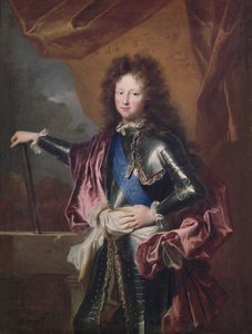 フィリップ2世の肖像（1674-1723）少年としてのシャルトル公